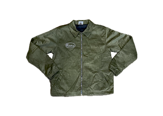 *Corduroy Workwear Jacket (Green)