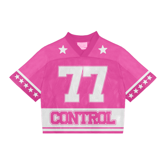 Control Crew Football Jersey (Gradient Pink)