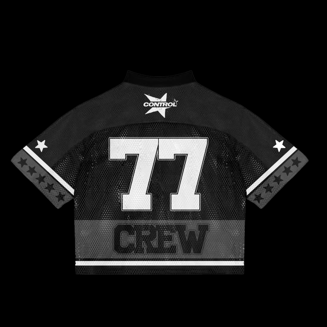 *Control Crew Football Jersey (Black/White)