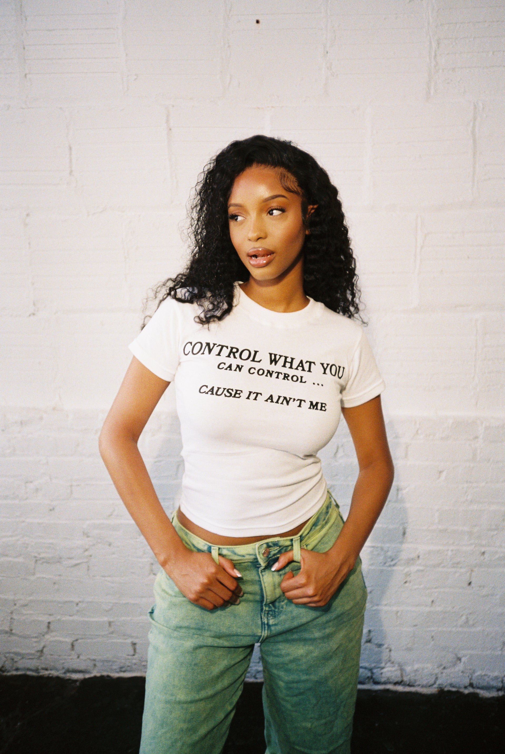 "Cuz It Aint Me" Baby Tee