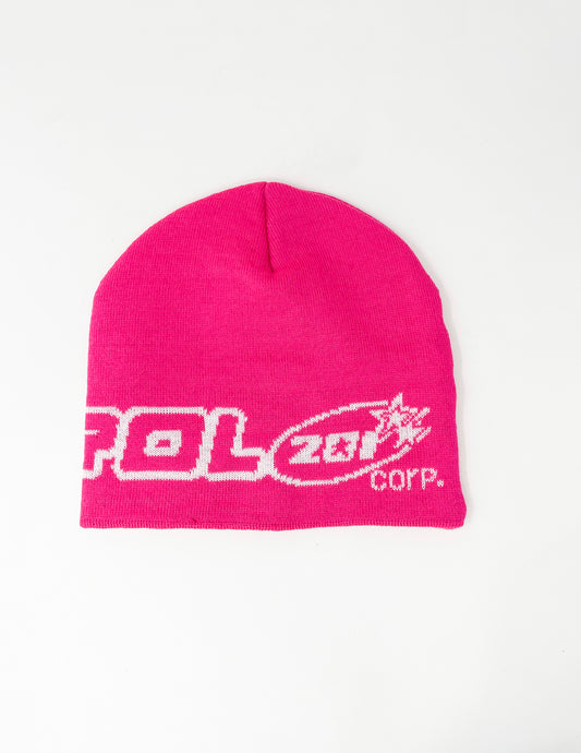 Control Crew Beanie Hot Pink